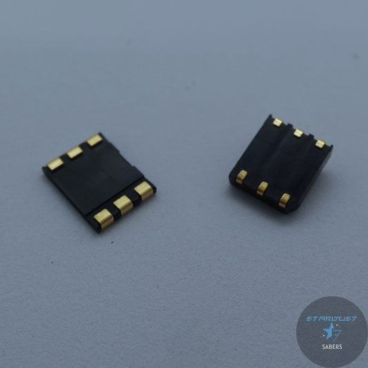 3 Slot Spring Loaded Contact Pair