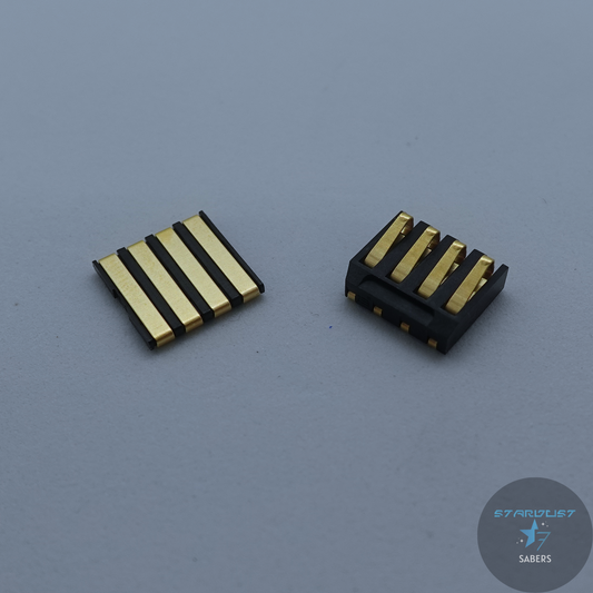 4 Slot Spring Loaded Contact Pair